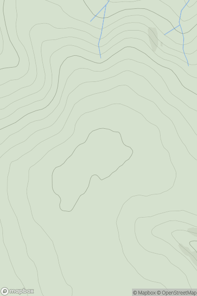 Thumbnail image for West Hill [Firth of Forth to the River Tweed] [NT495600] showing contour plot for surrounding peak